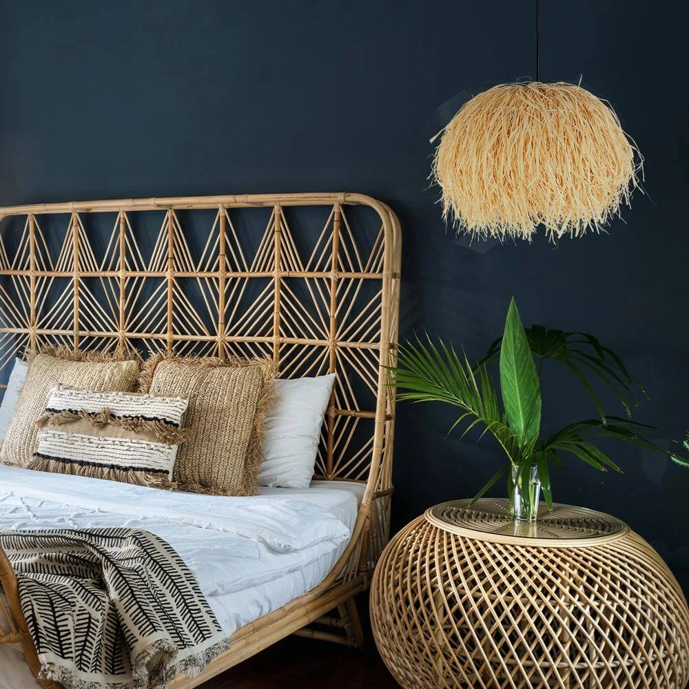Pendant lamp Grass straw-coloured Steinhauer 8712746173482