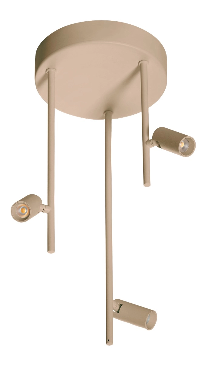3-light ceiling lamp Minora LED - Sand