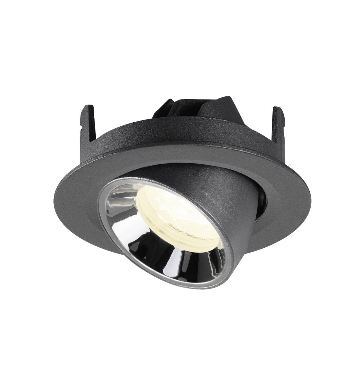 Recessed spotlight Numinos Gimble XS black/chrome 4000K - 40deg SLV 4024163306874