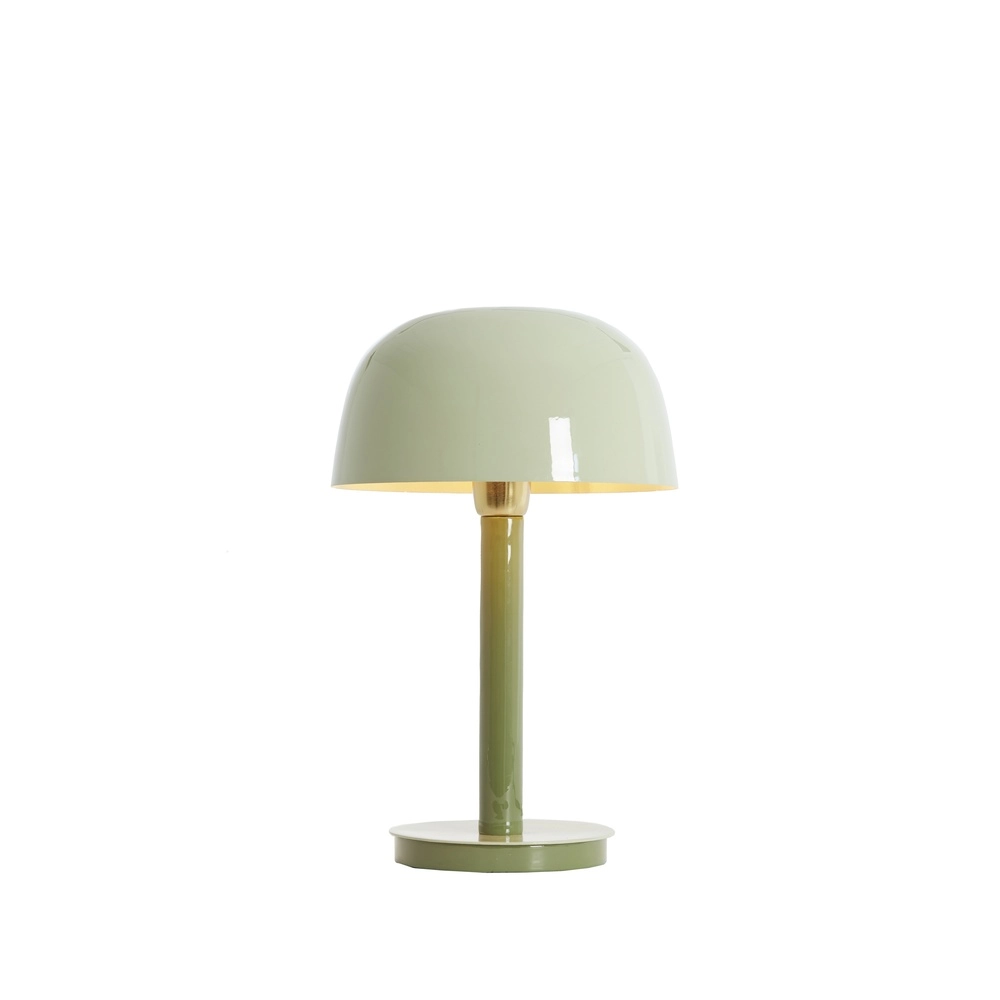 Desk lamp Marivet gloss green - Ø 25cm Light & Living 8717807816216