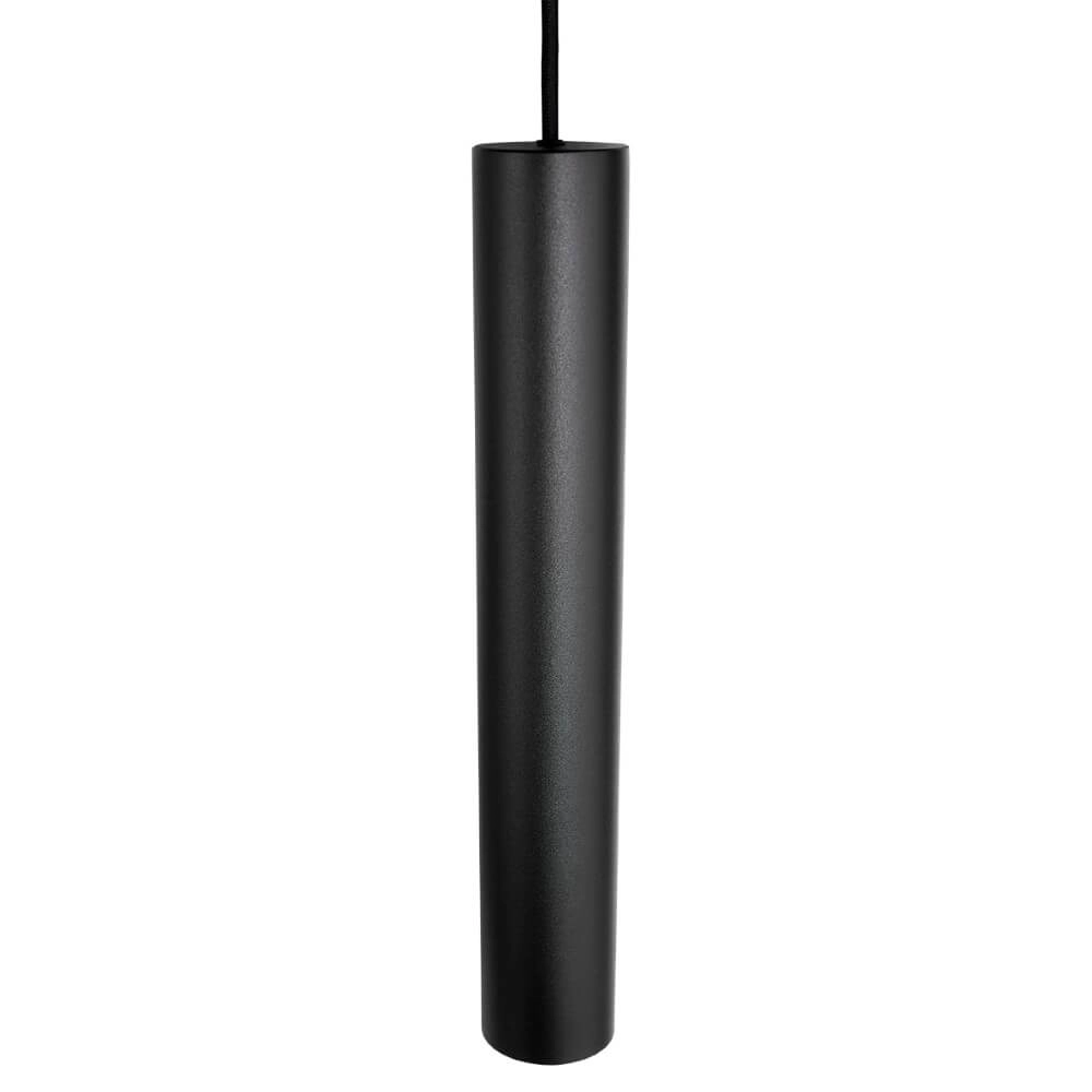 Dining table hanging lamp Reflexion black with smoked glass Steinhauer 8712746172959