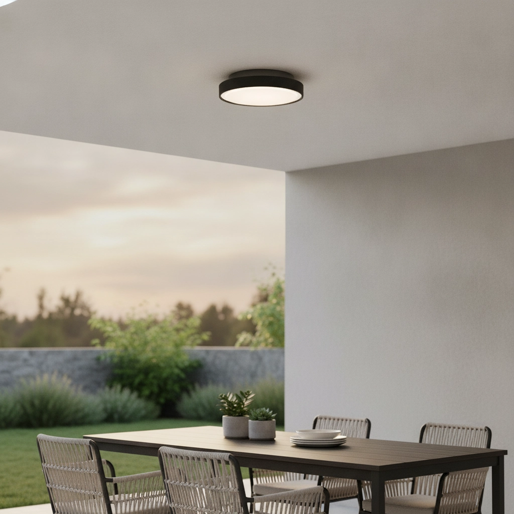 Ceiling lamp Sky Ø 30cm black