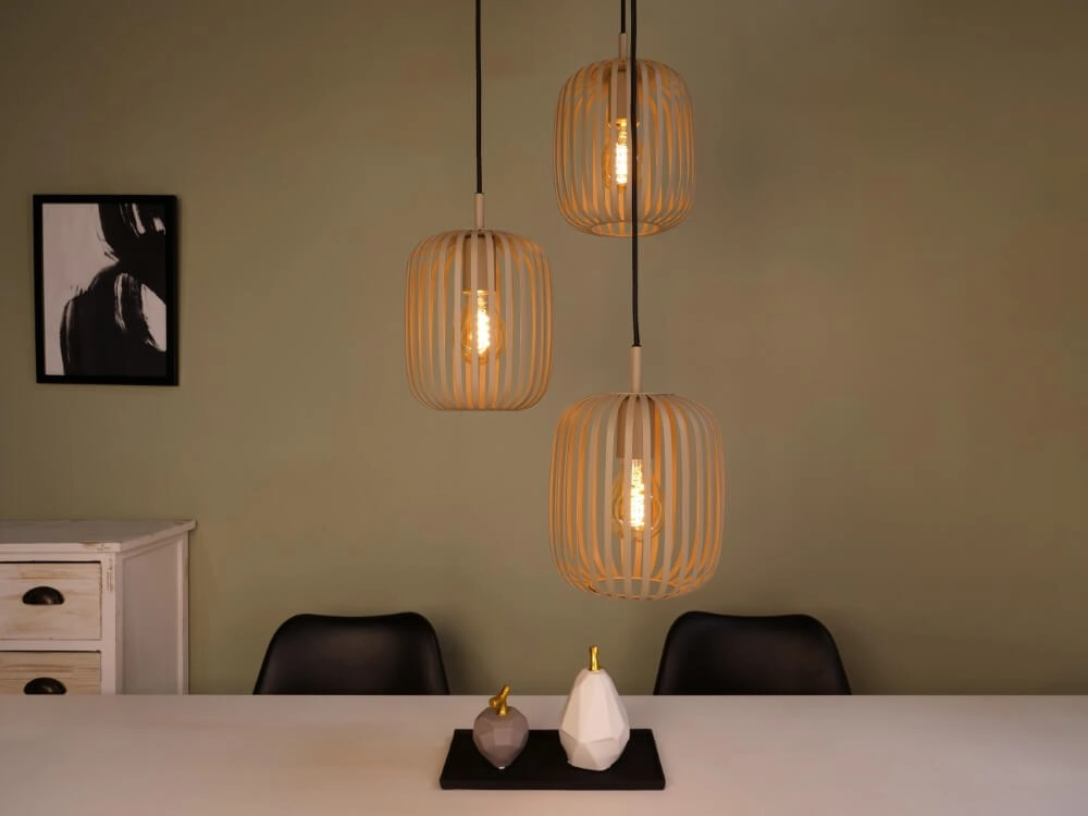 Sand pendant lamp Romazzina 3-light Eglo 9008606258574