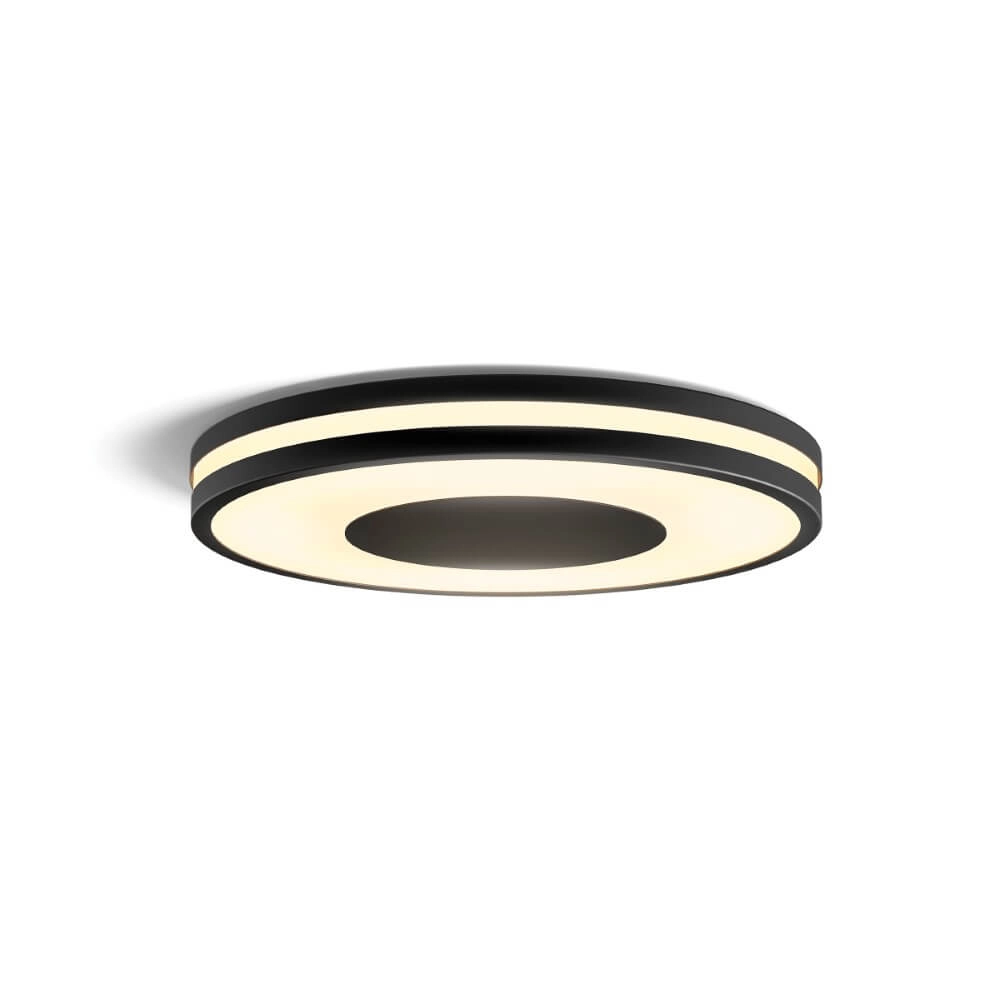 Ceiling light Hue Being - White Ambiance Ø 34.8cm black Philips 8719514341135