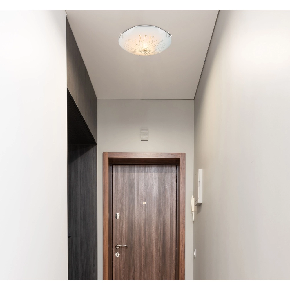 Ceiling light Calimero I white Ø 25cm Globo 9007371332274