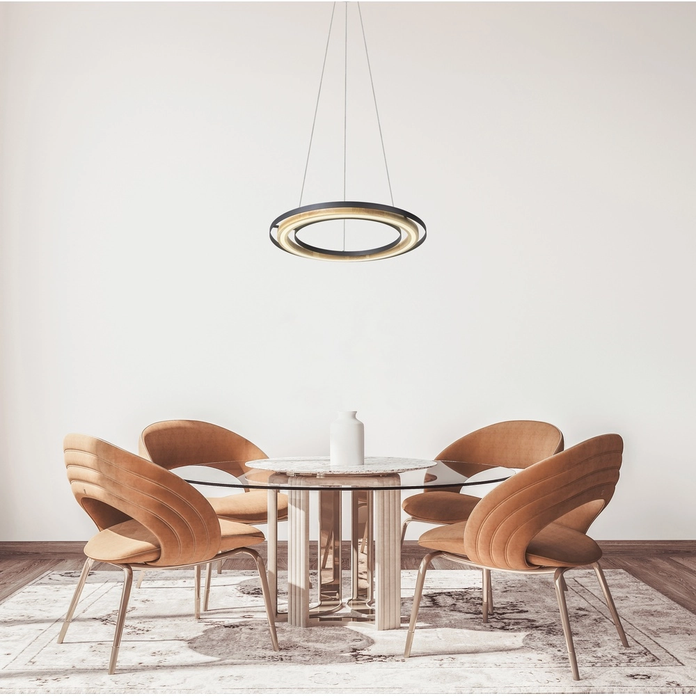 Design pendant lamp Rilas Single Black Globo 9007371513444