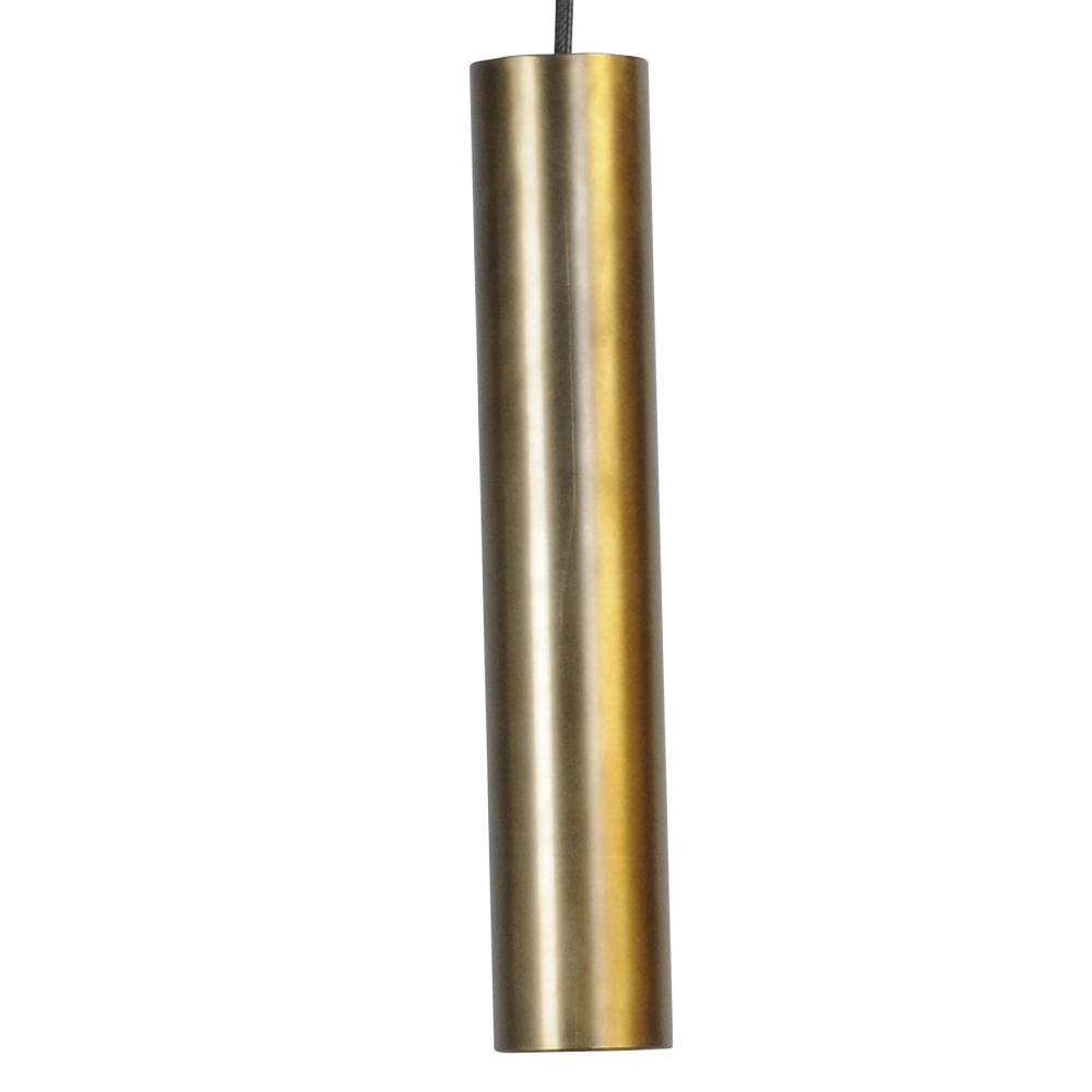 Black dining room hanging lamp Run 4-light cylinders gold Masterlight 8718121204550