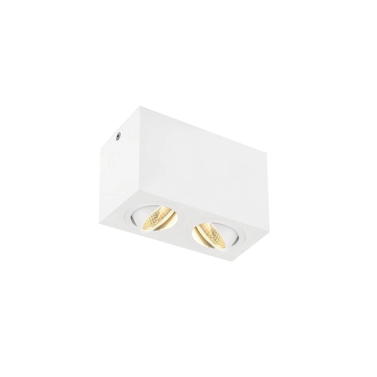 Ceiling light Triledo 2-light 16cm 3000K white