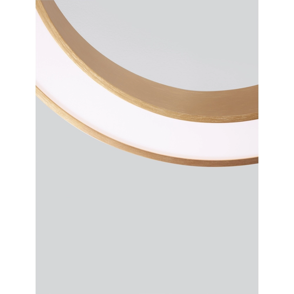 Ceiling lamp Morbido gold Ø 60cm Lyora 5212017438591
