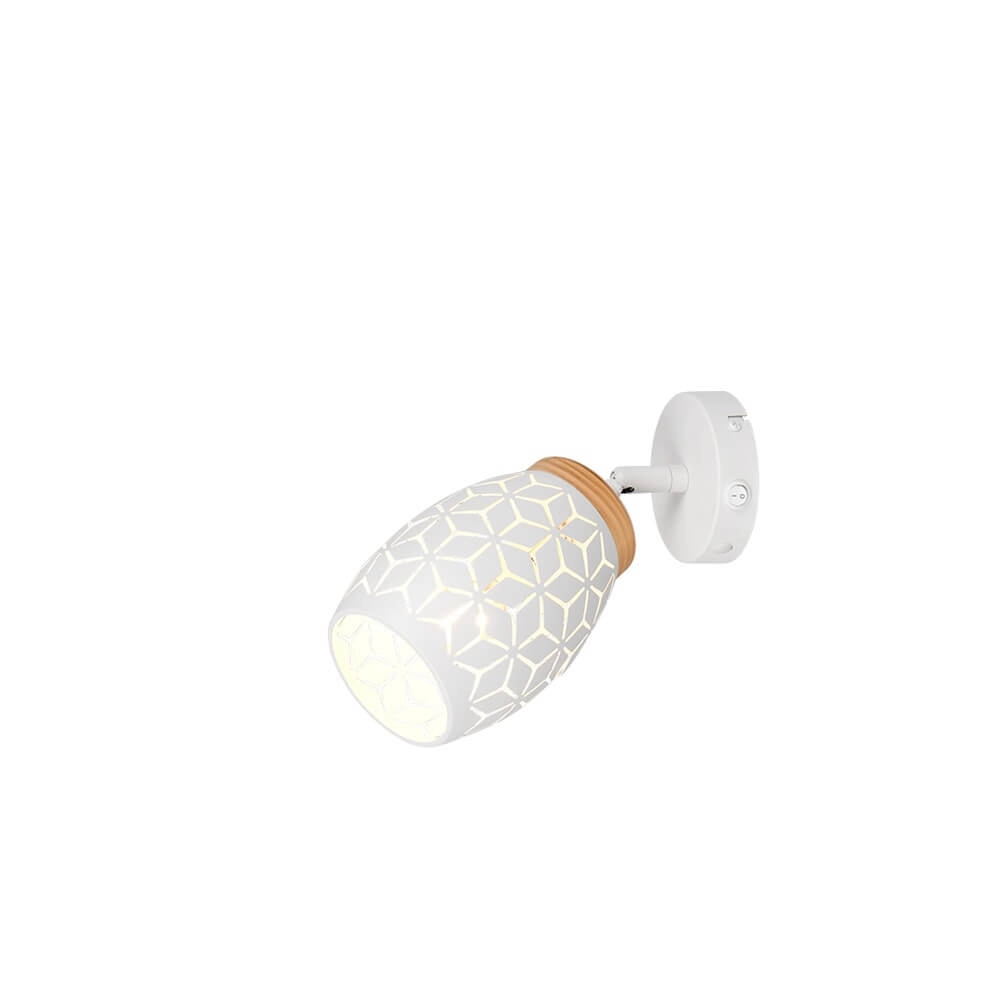Surface-mounted spot Bidar white