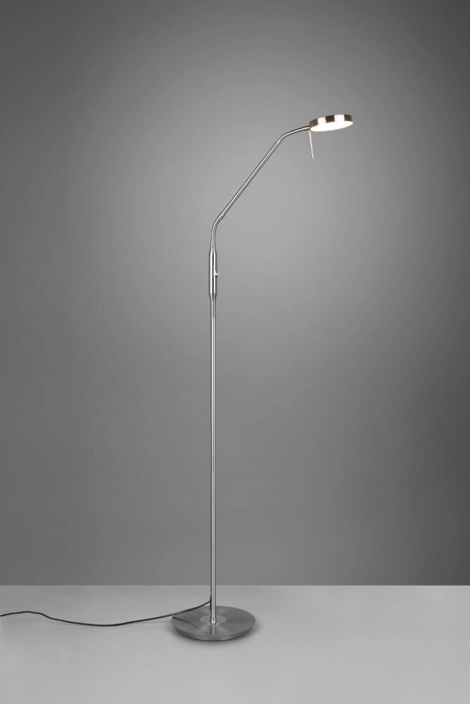 Floor lamp Monza 145cm stainless steel Trio 4017807505825