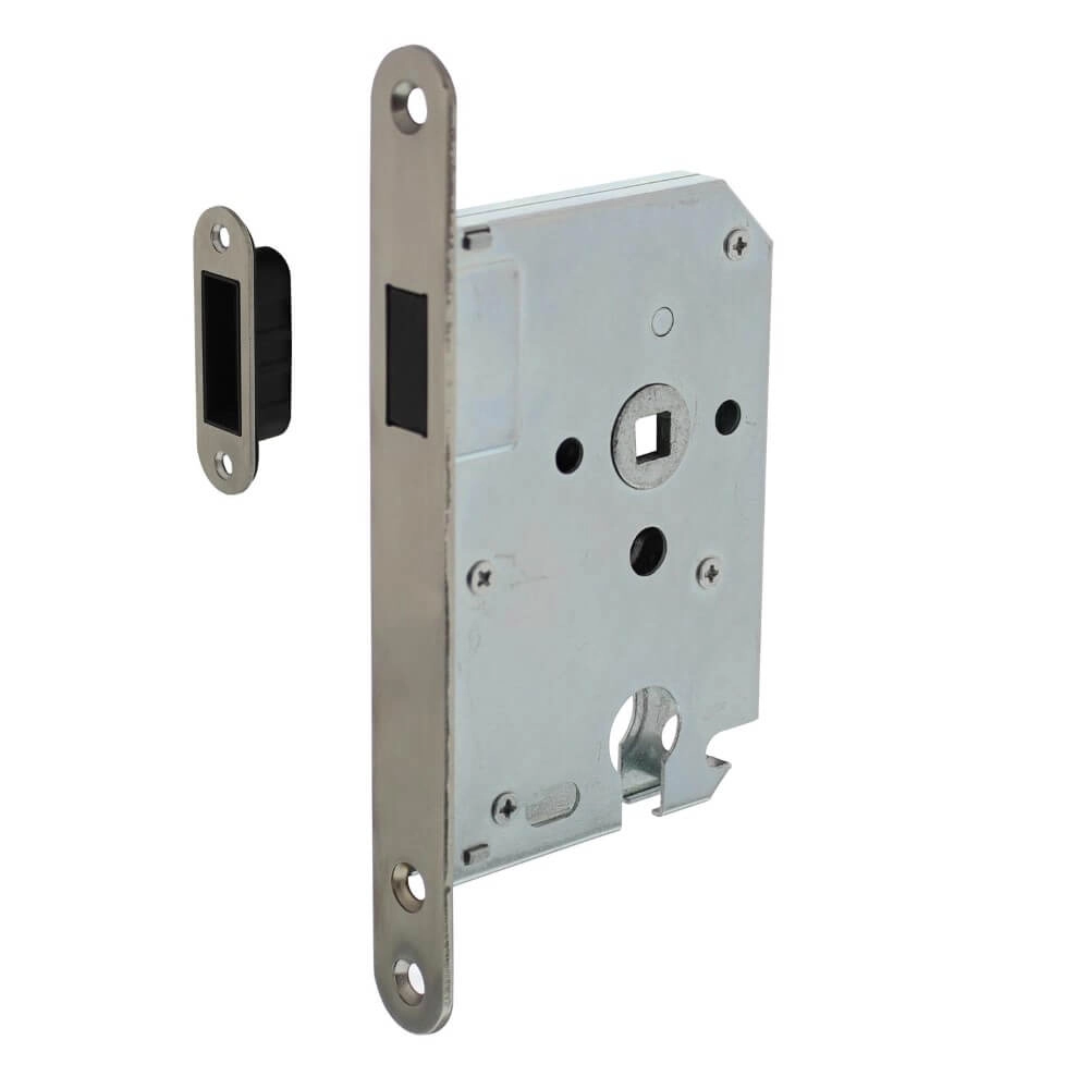 Lock case cylinder Domus magnet stainless steel rounded