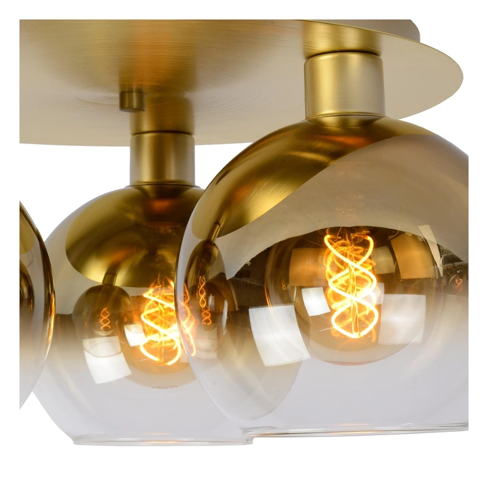 Ceiling lamp Marius 3-light gold Lucide 5411212740991