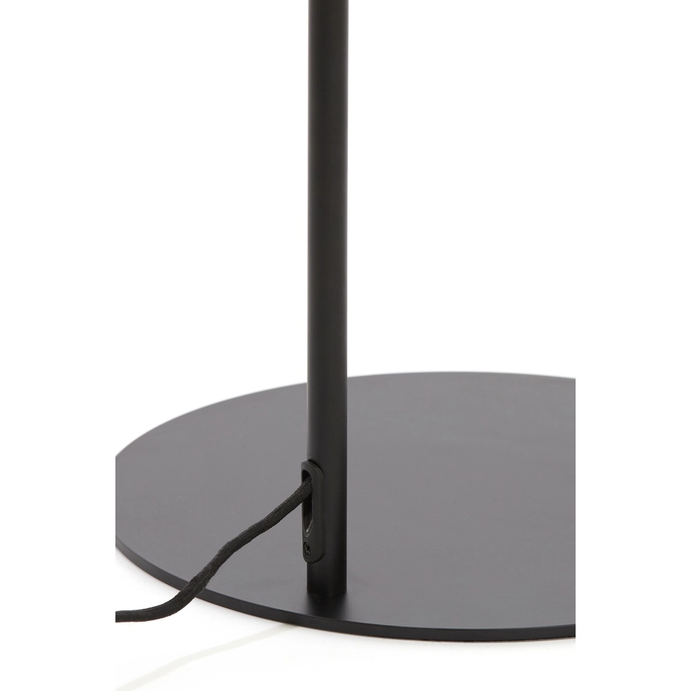 Glass floor lamp Solna Black Light & Living 8717807696566