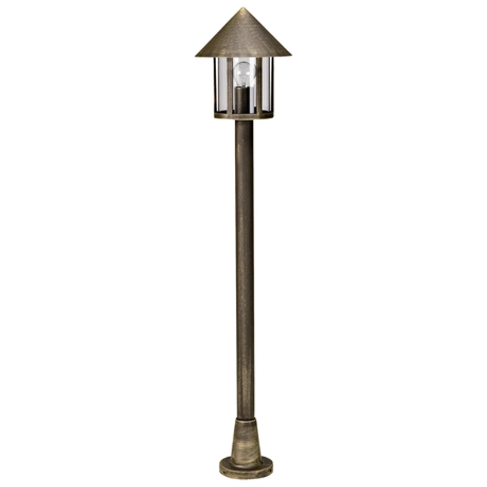 Garden lamp Toit 125cm - bronze-brown