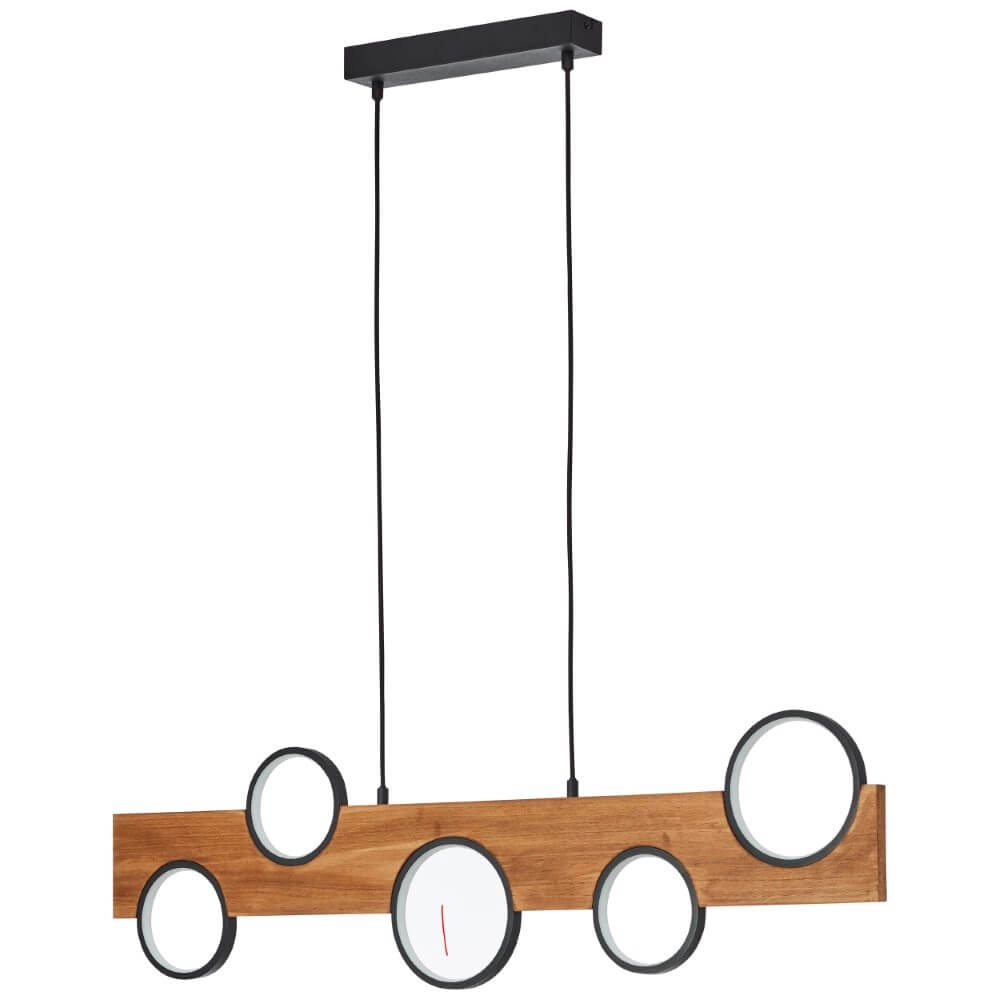 Hanging lamp Cheesy wood Brilliant 4004353429644