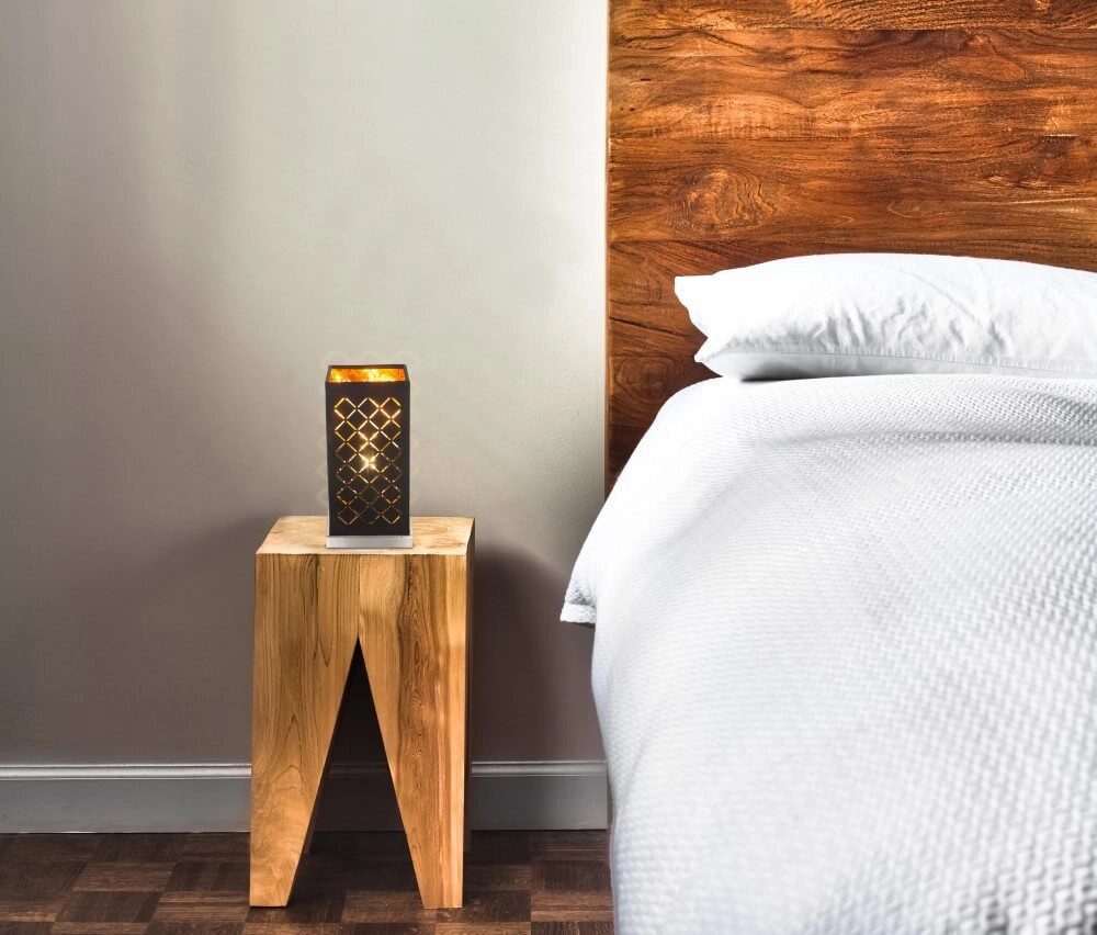 Designer table lamp Clarke 25cm square Globo 9007371363476