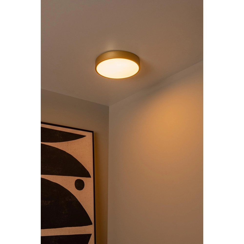Ceiling light Unar Ø 30cm - 2700K - gold Lucide 5411212791863