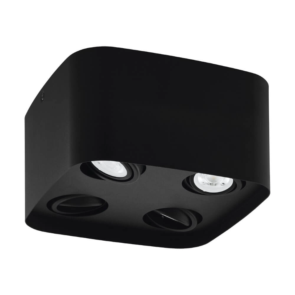 Surface-mounted spot Zigbee Caminales-Z 4-light black Eglo 9002759996758