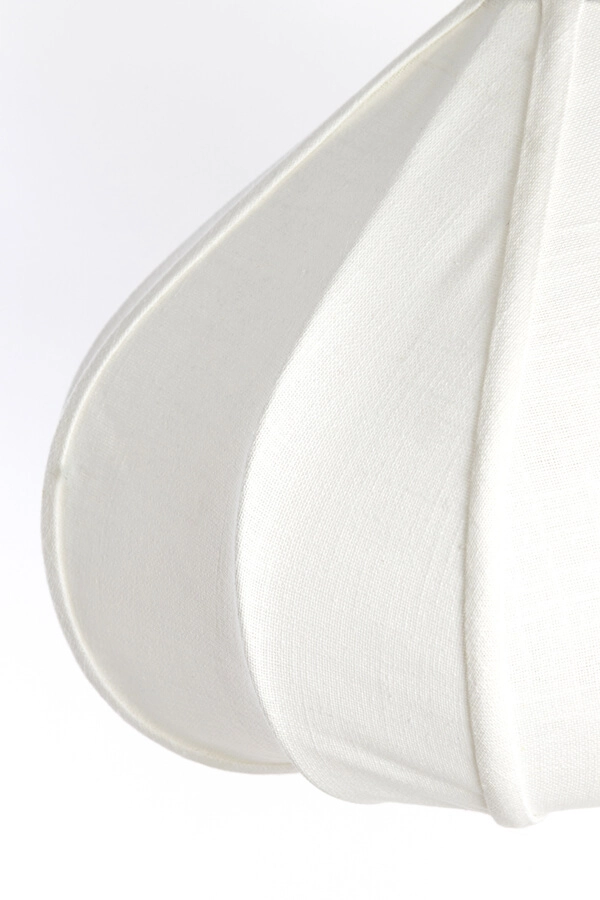 White pendant lamp Zubeda Ø 38.5cm Light & Living 8717807706616