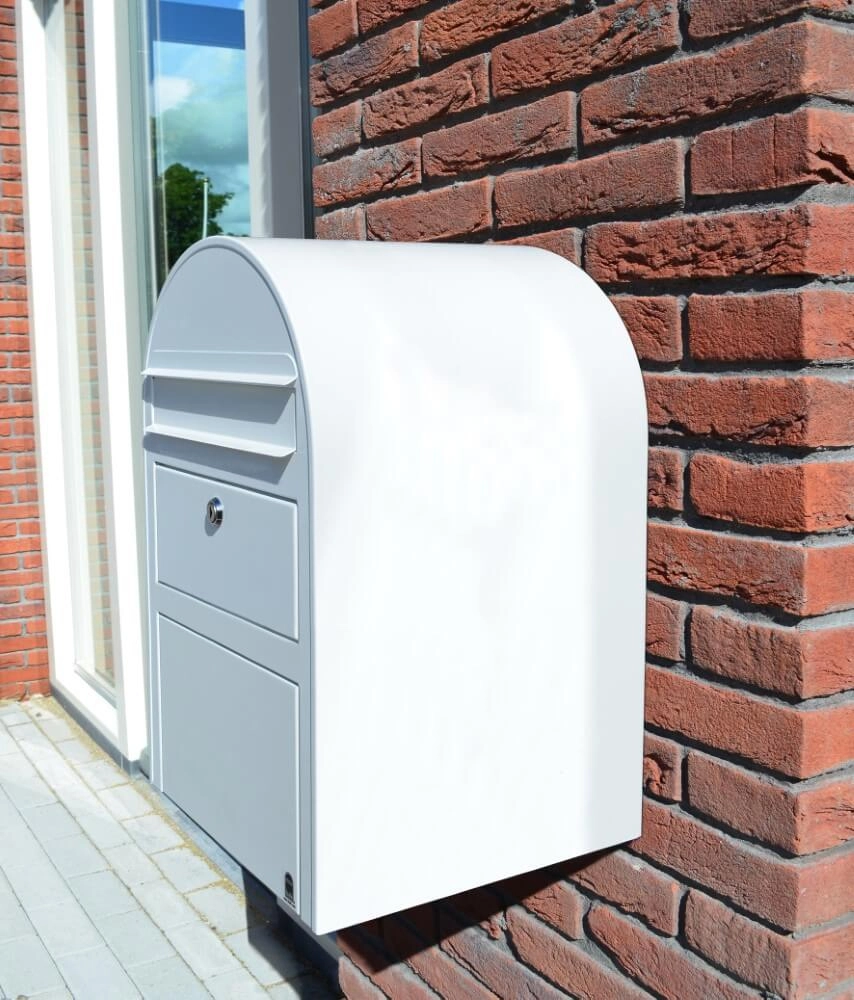 Mailbox Swiss 9016 White Bobi 6417237005076