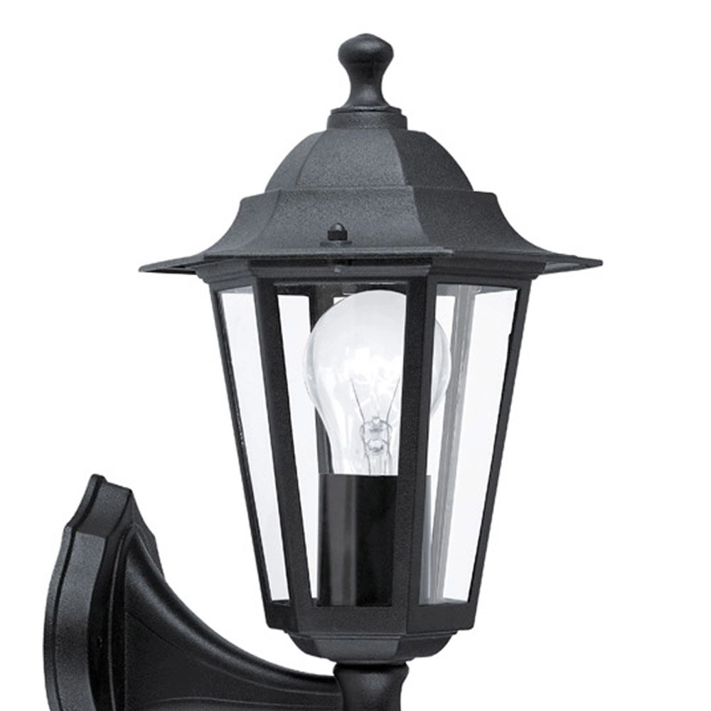 Wall lamp with sensor Laterna 4 Eglo 9002759224691