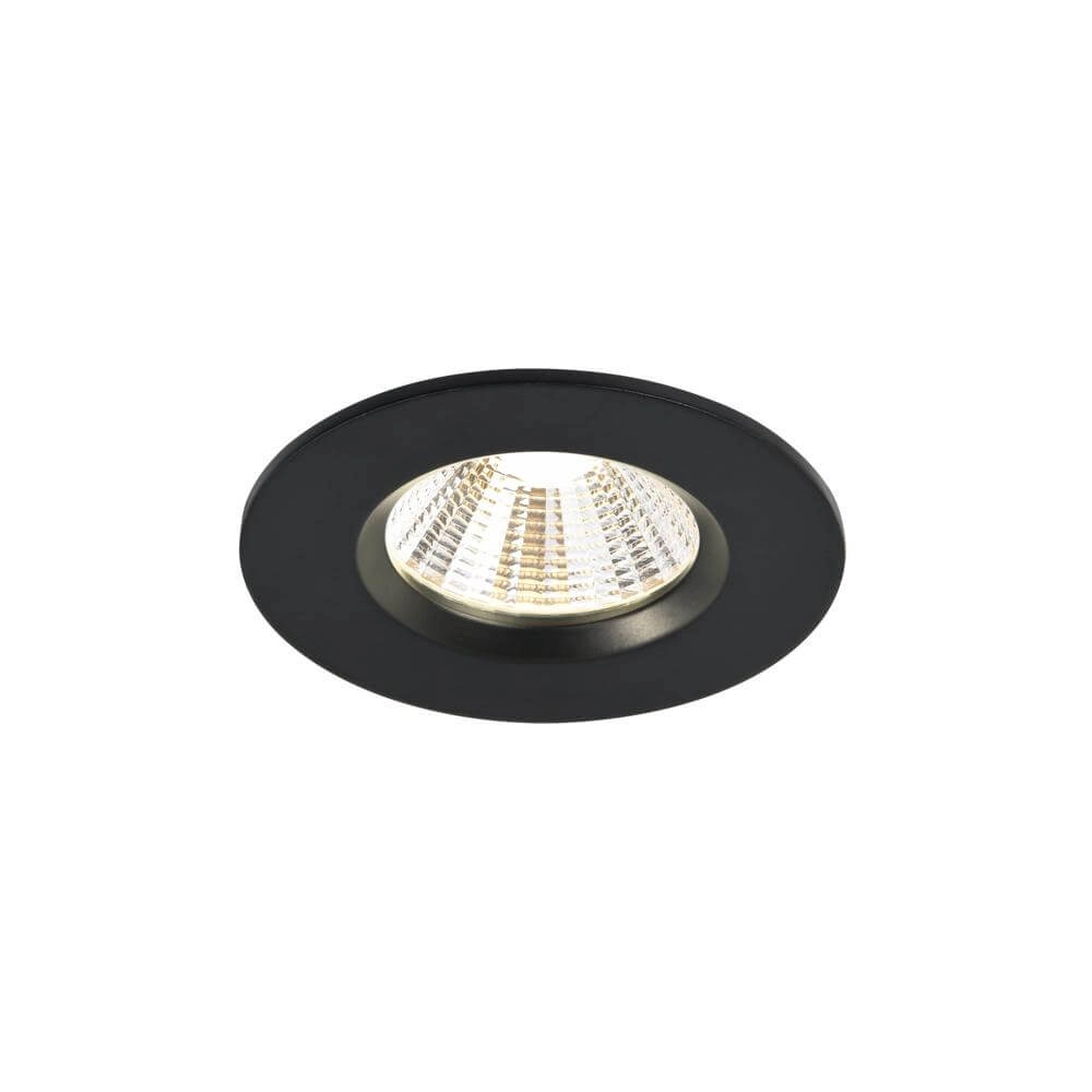 Set of 3 recessed spotlights Fremont black 2700K Nordlux 5704924015236