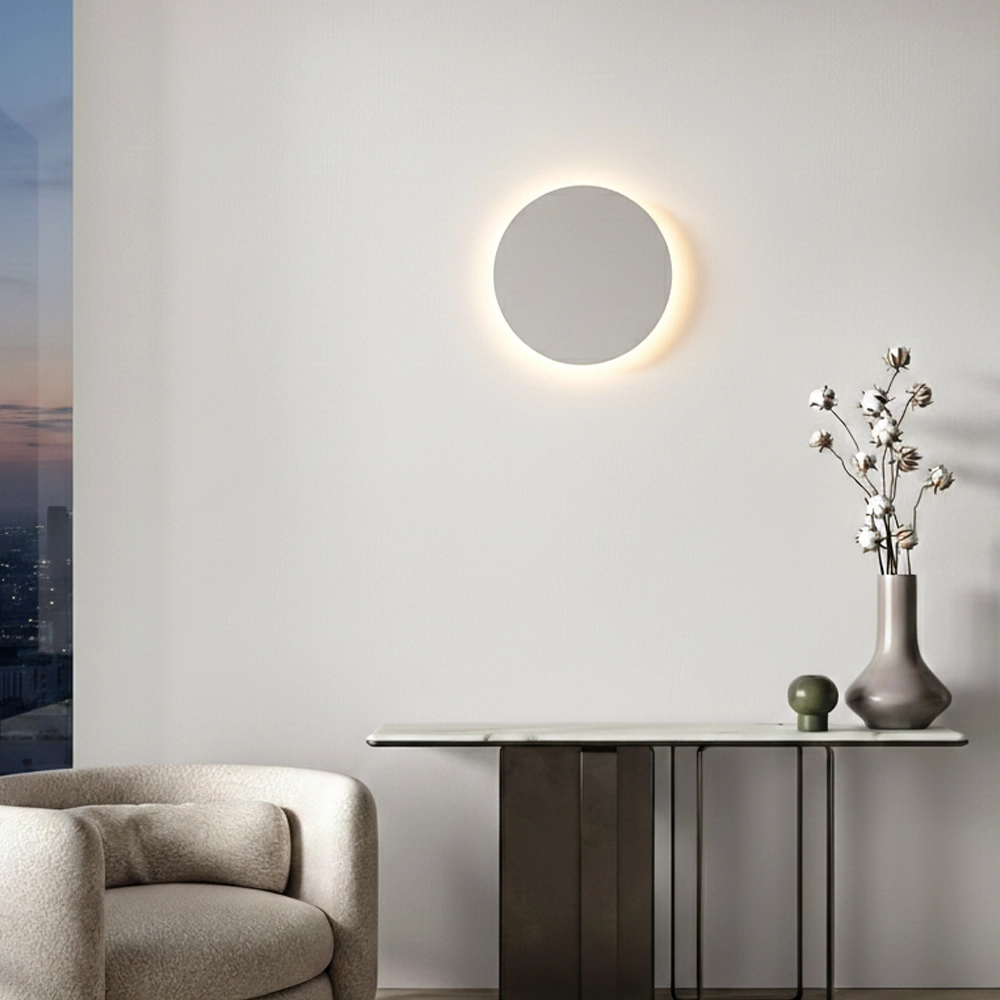 Design wall lamp Alida chrome Ø 40cm