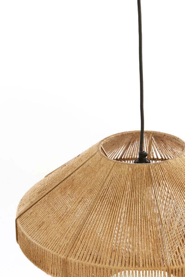 Rattan pendant lamp Mallow Ø 50cm Light & Living 8717807676254