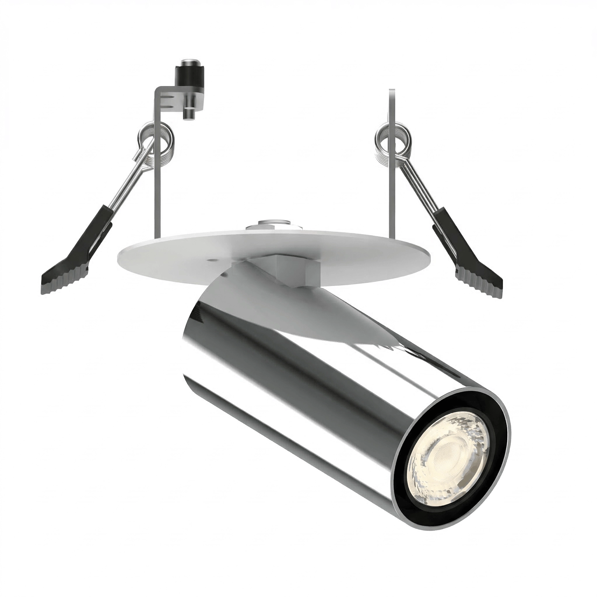 Recessed spotlight Tevo Mini white with chrome