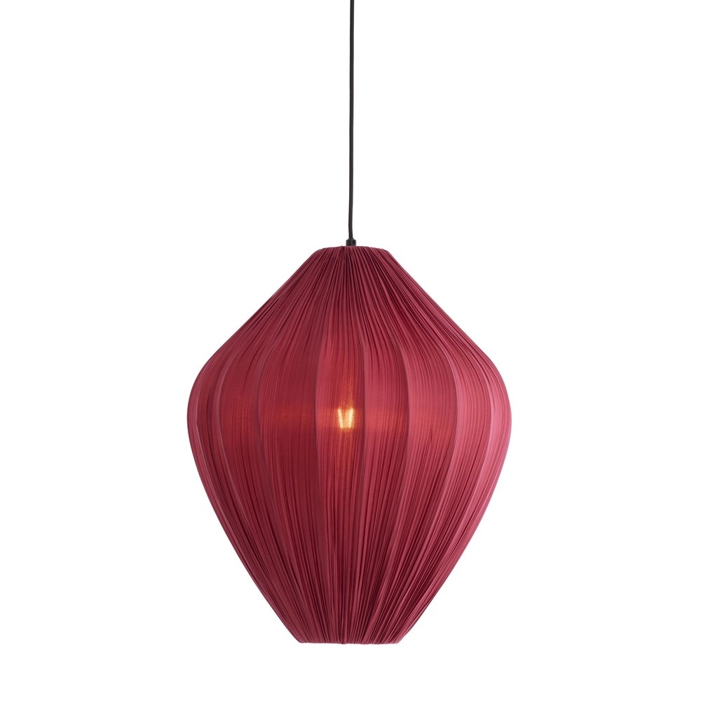 Pendant lamp Verita Ø 47cm - burgundy shade Light & Living 8717807832087