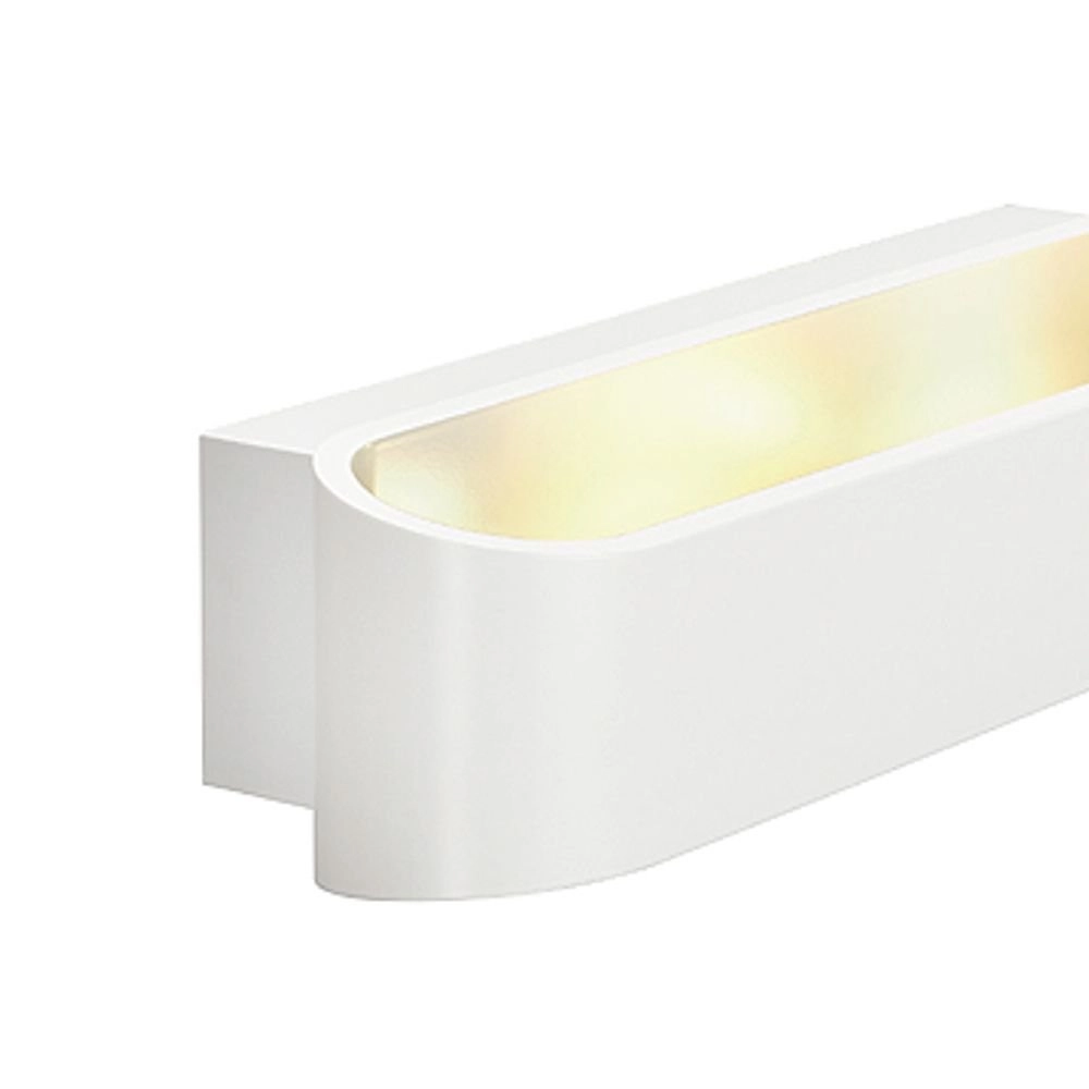 LED wall lamp Asso 300 2x5w - 3000K - 30cm white SLV 4024163142236