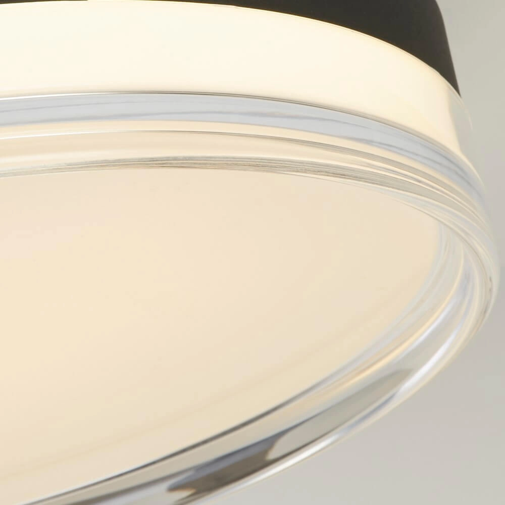 Ceiling lamp Cyprus Ø 30cm black Searchlight 5053423273730