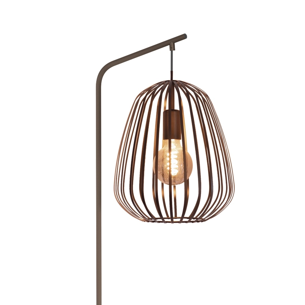 Bronze floor lamp Espinal 170cm Eglo 9008606312610