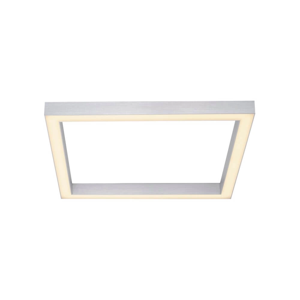 Square ceiling lamp Pure Lines Square aluminum Paul Neuhaus 4012248357910