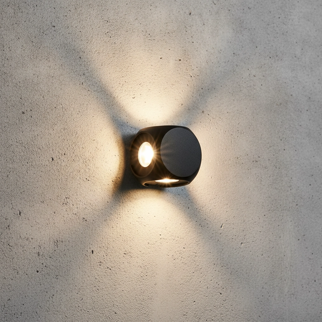Unique wall lamp Zari 4-light anthracite
