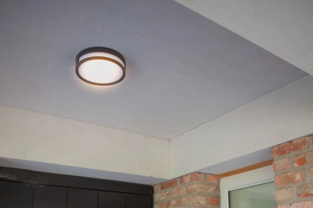 Round wall lamp Rola black Lutec 6939412011653