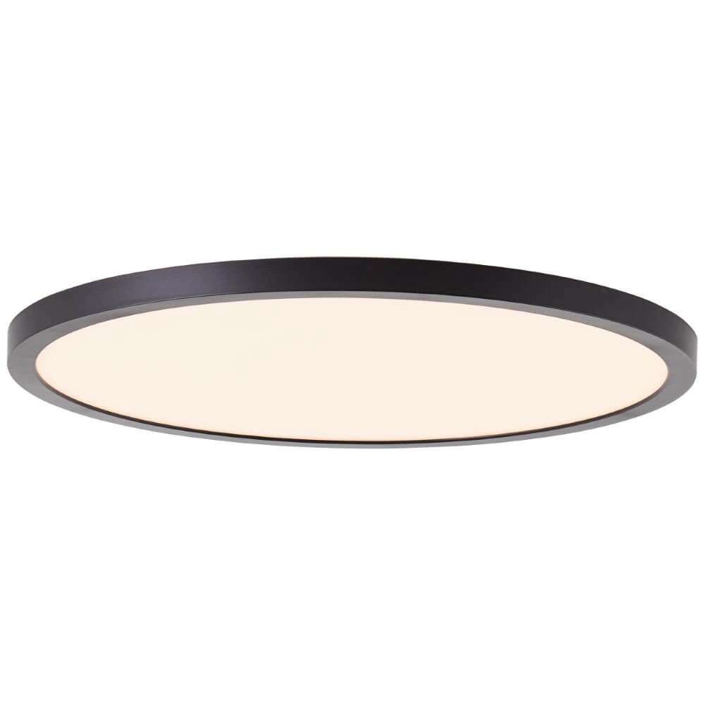 Black ceiling light Tuco Ø 30cm