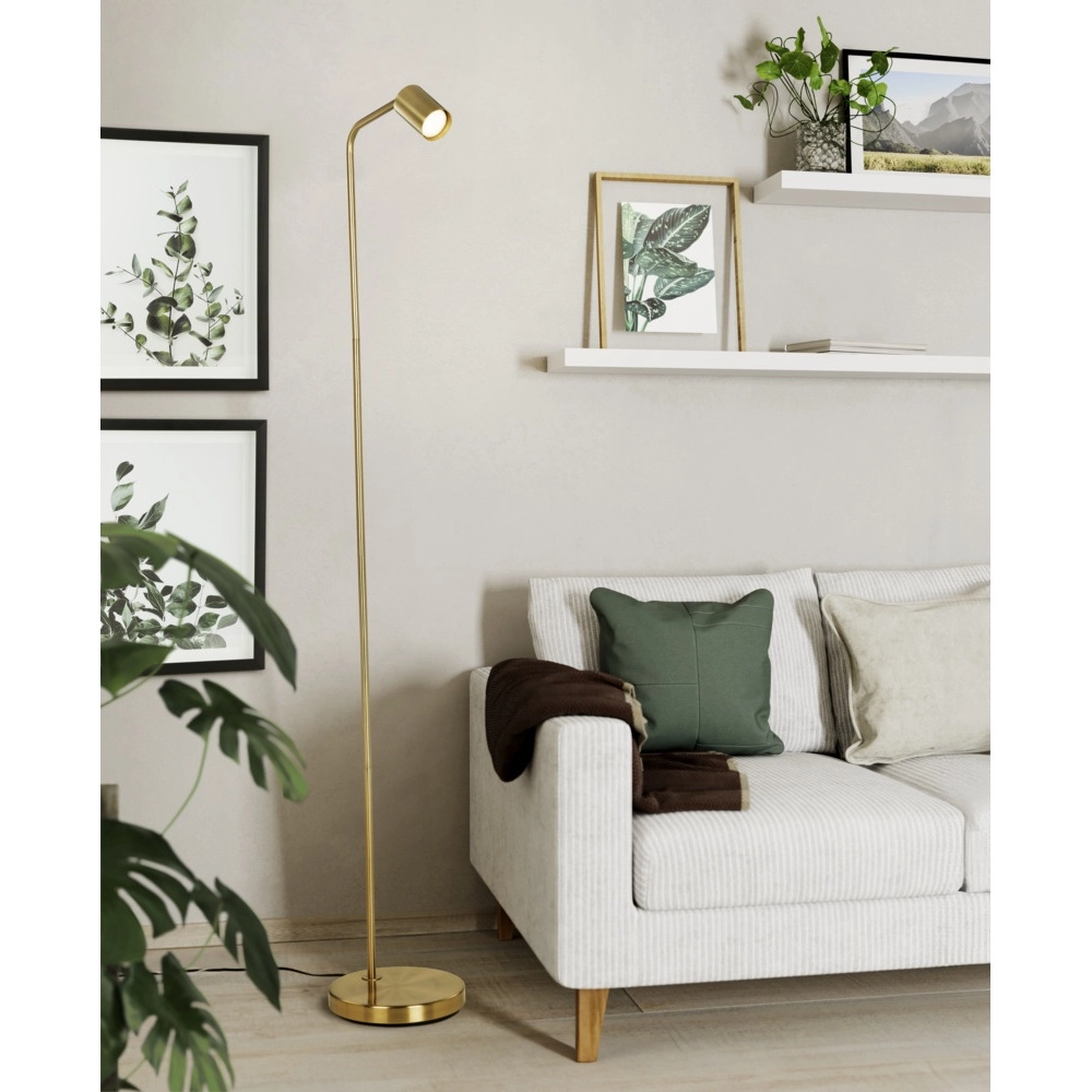 Golden floor lamp Rigomagno design Eglo 9008606360307