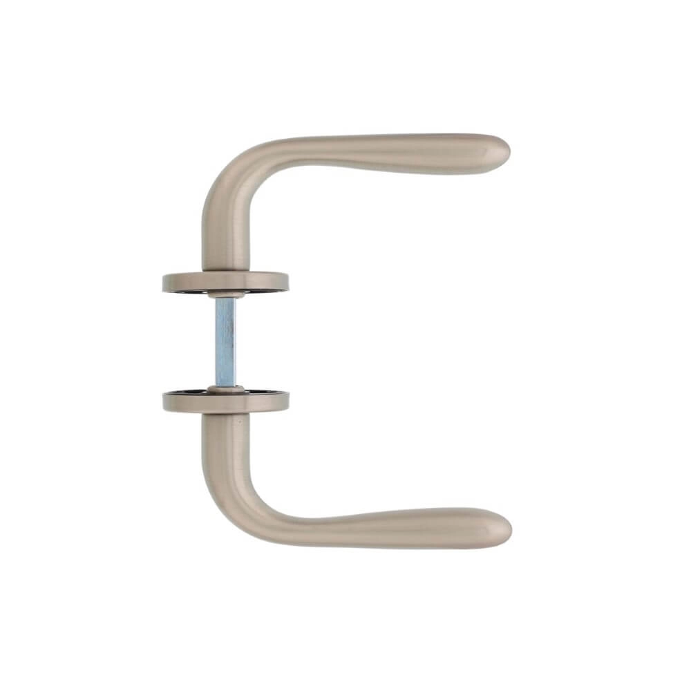 Door handle Jupiter nickel matt Intersteel 8714186056028