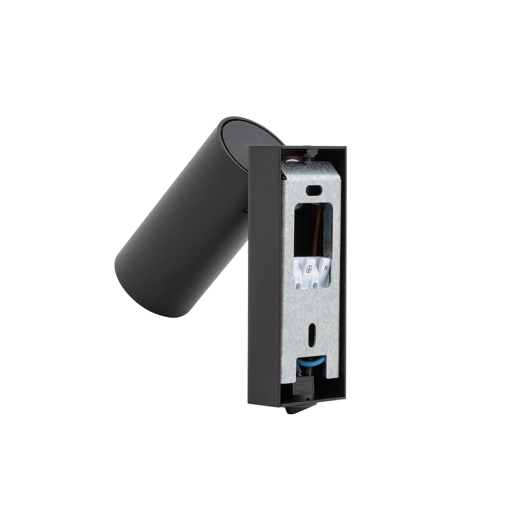 Directional spotlight Fourty with switch - black Lyora 5903139117630