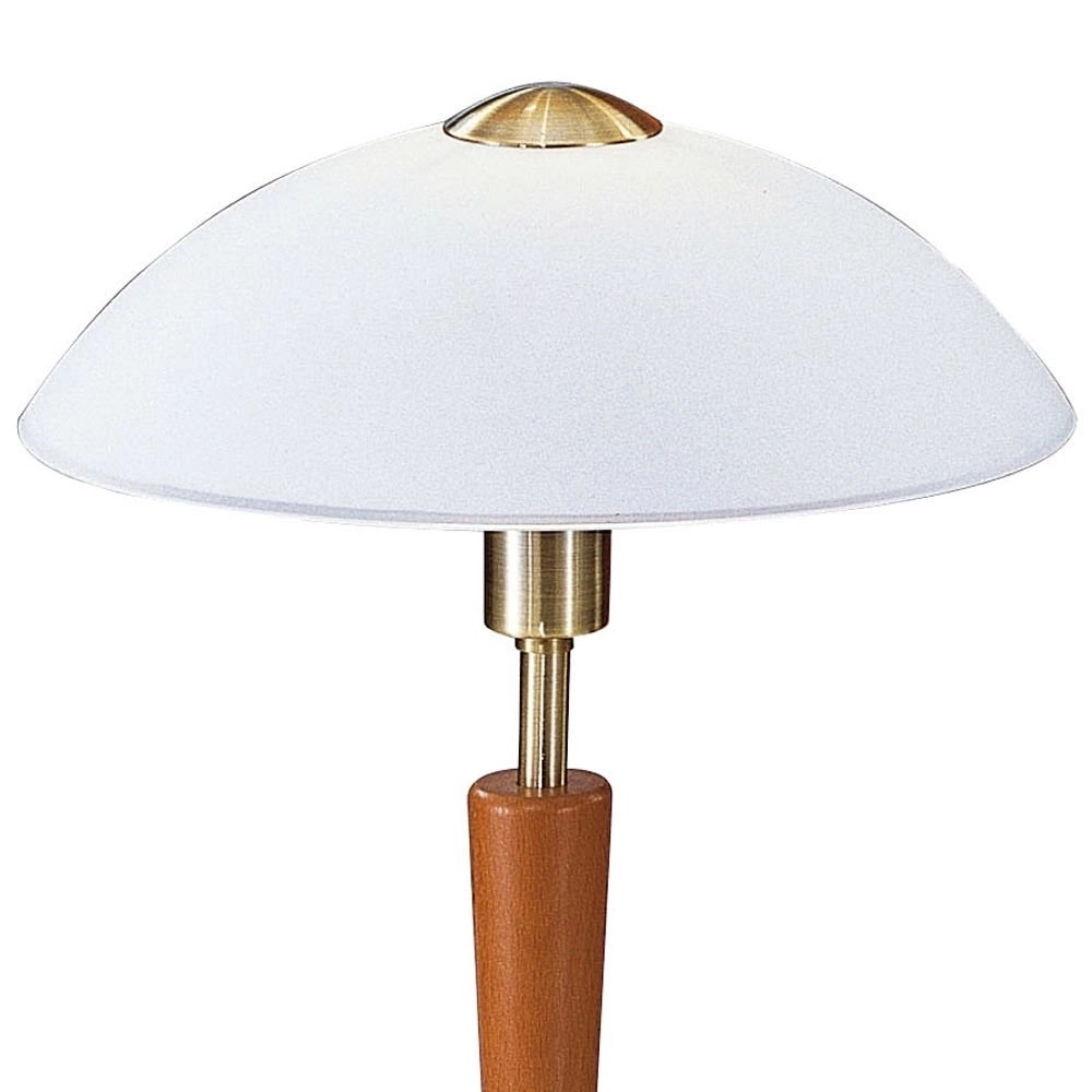 Table lamp Solo 1 35cm bronze gold with wood Eglo 9002759872564