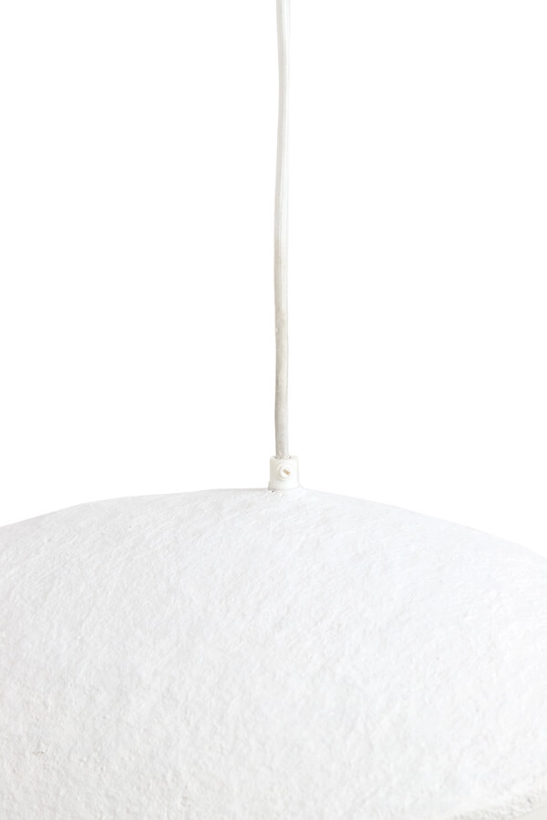 White pendant lamp Lonia 53cm Light & Living 8717807743147