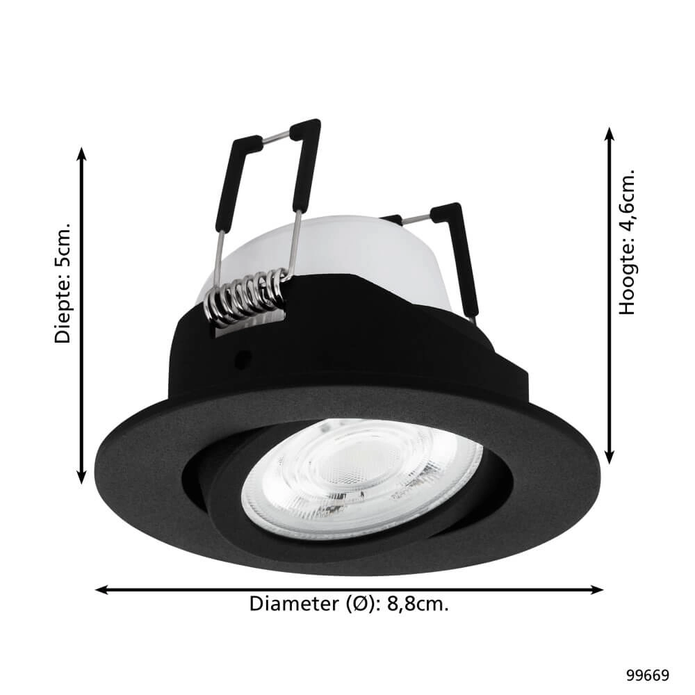 Mockery Zigbee Saliceto-Z black Eglo 9002759996697