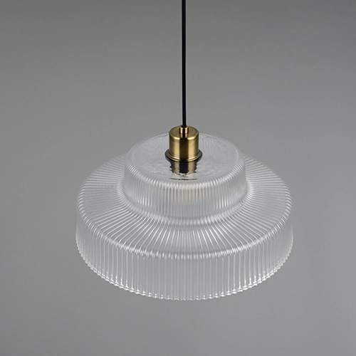Classic pendant lamp Abella transparent glass Trio 4017807677706