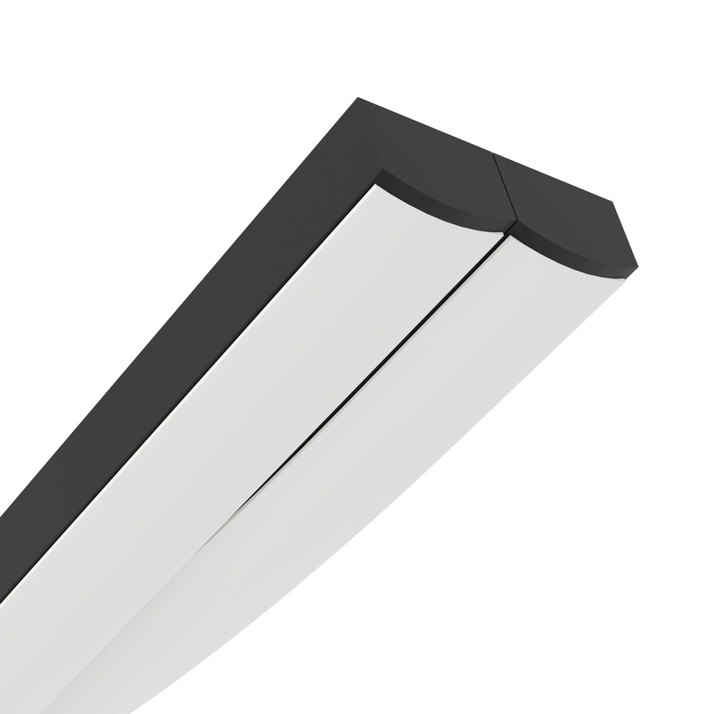 Chic LED pendant lamp Grisolia 115cm - black Eglo 9008606316175