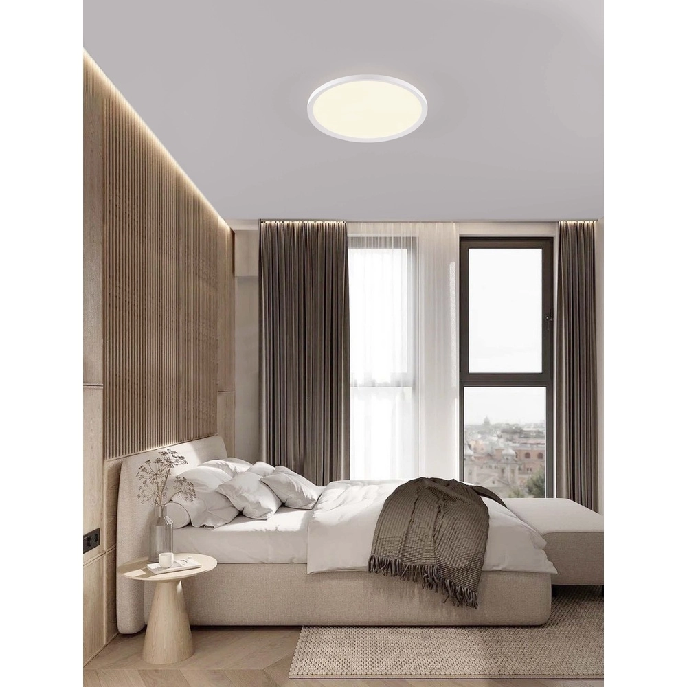 Ceiling light Aoton white Ø 40cm Lyora 5212017448699