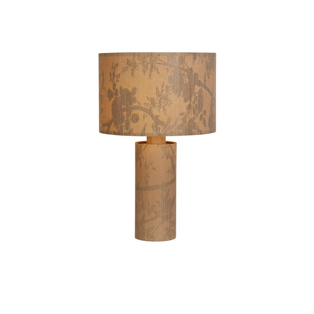 Country table lamp Isla brown