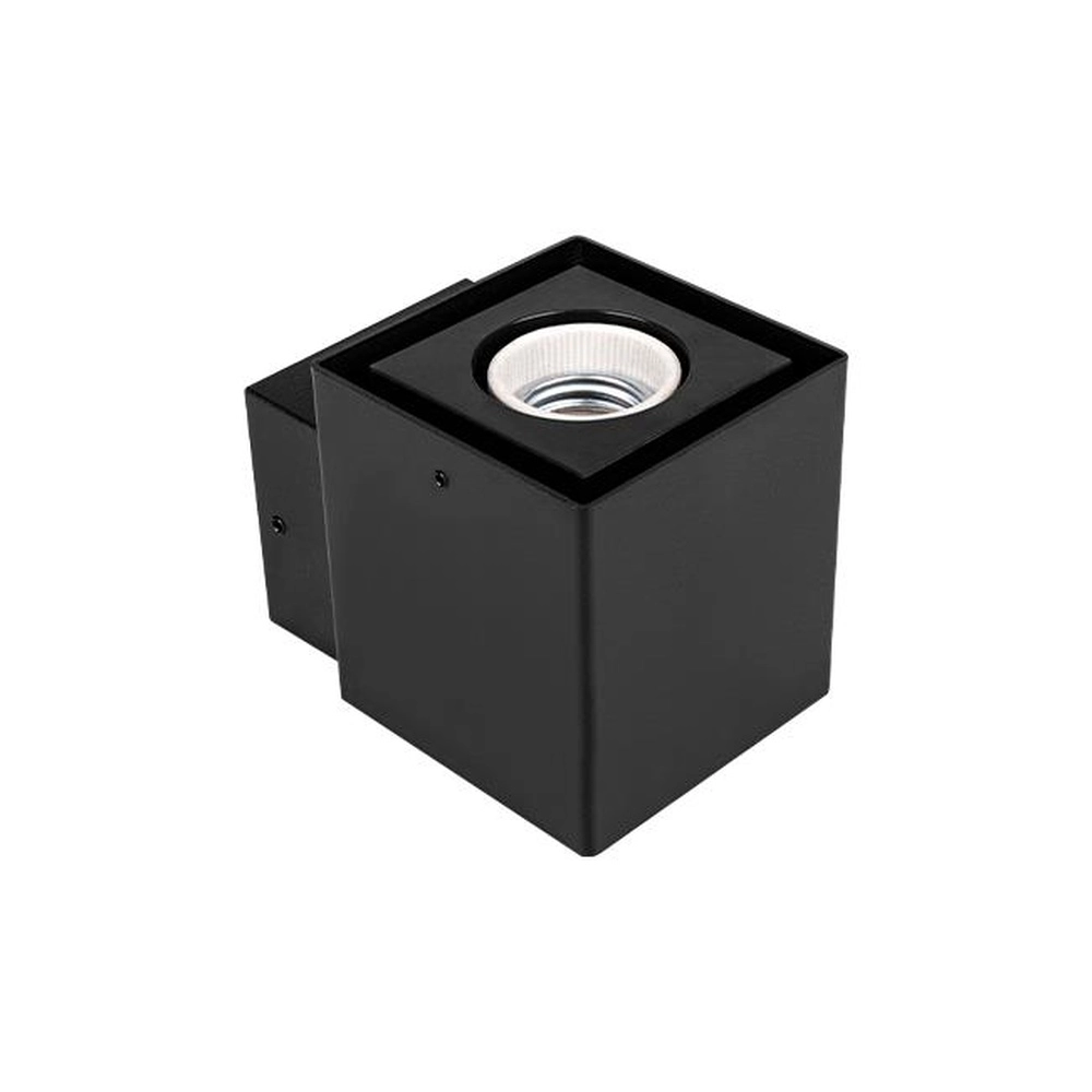 Modern wall lamp Denver black with smoke glass Lyora 5904703019640