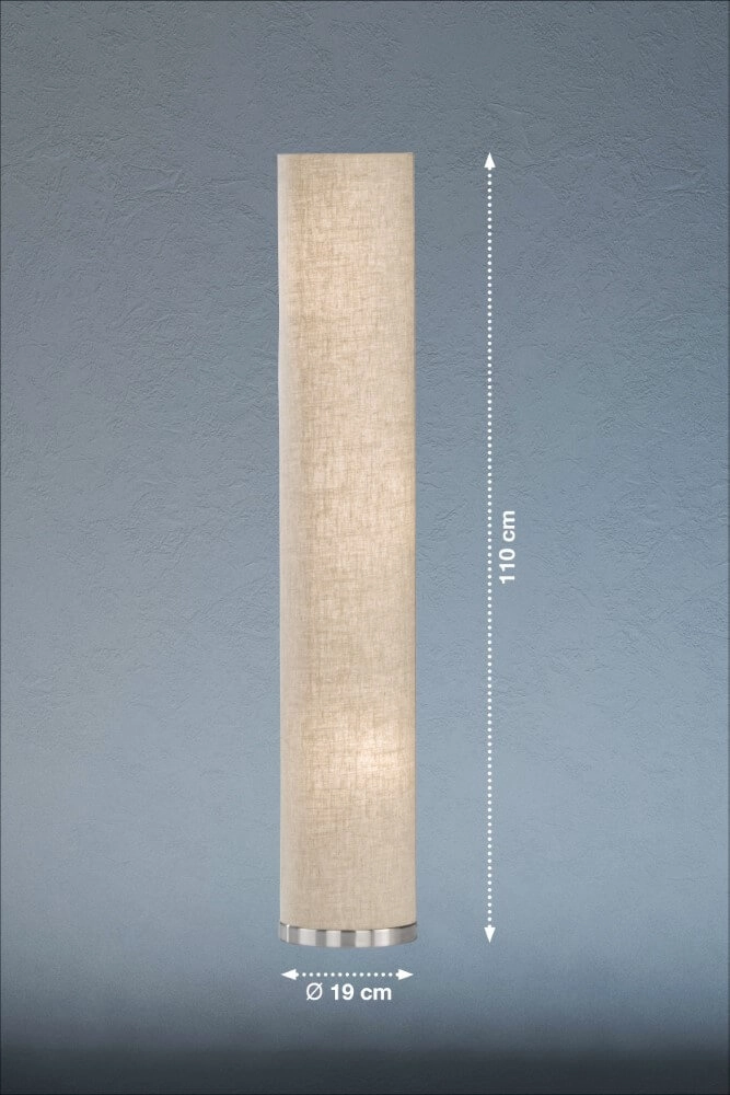 Floor lamp Thor 110cm sand Fischer & Honsel 4003694400282